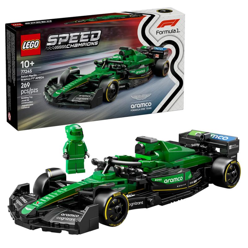 LEGO Speed Champions 77245 Aston Martin Aramco F1® AMR24 Race Car