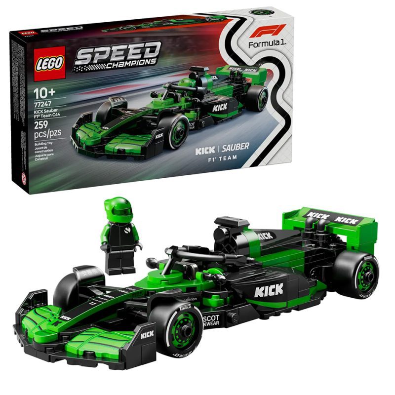 LEGO Speed Champions 77247 KICK Sauber F1® Team C44 Race Car