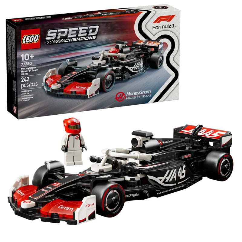 LEGO Speed Champions 77250 MoneyGram Haas F1® Team VF-24 Race Car