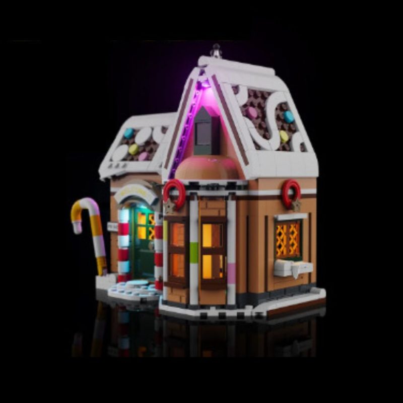 Light My Bricks (LMB) Creations Gingerbread House #10003