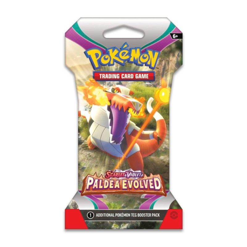 185-85350 Pokemon TCG: Scarlet & Violet Paldea Evolved Sleeved Booster