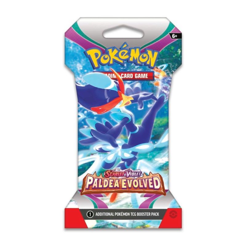 185-85350 Pokemon TCG: Scarlet & Violet Paldea Evolved Sleeved Booster