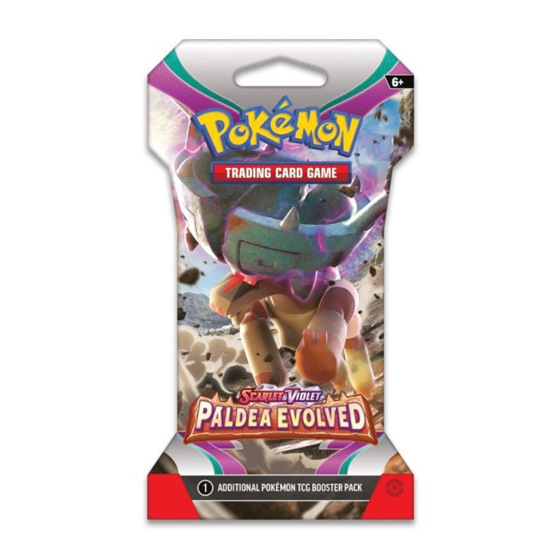 185-85350 Pokemon TCG: Scarlet & Violet Paldea Evolved Sleeved Booster