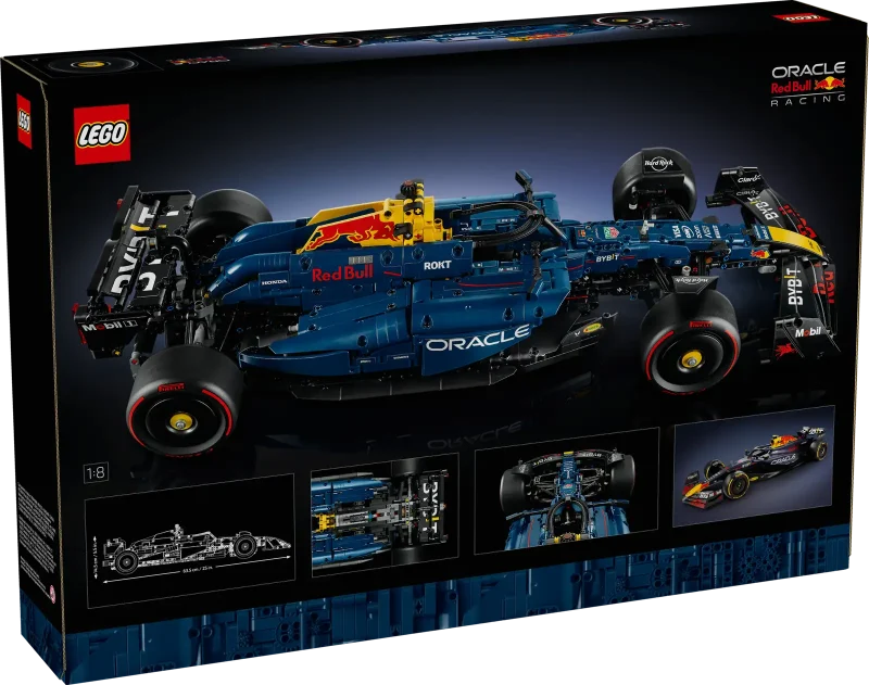 LEGO Technic 42206 Oracle Red Bull Racing RB20 F1 Car Packaging