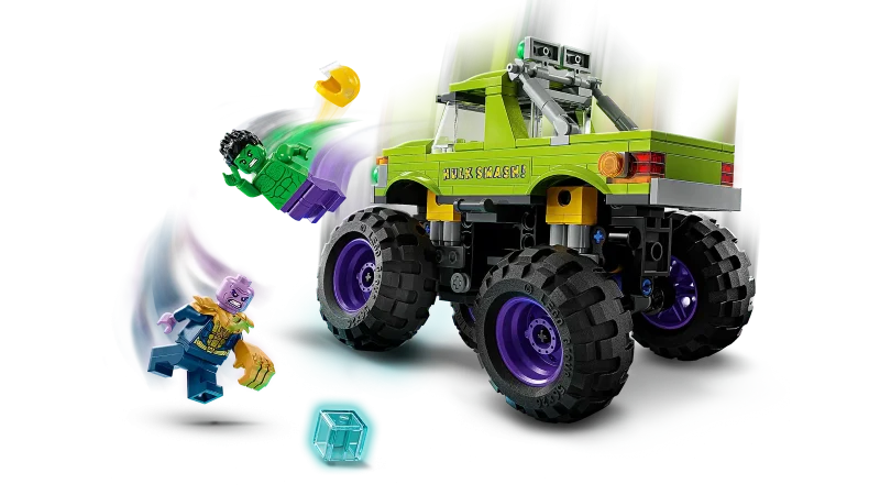 LEGO Marvel 76312 The Hulk Truck vs. Thanos