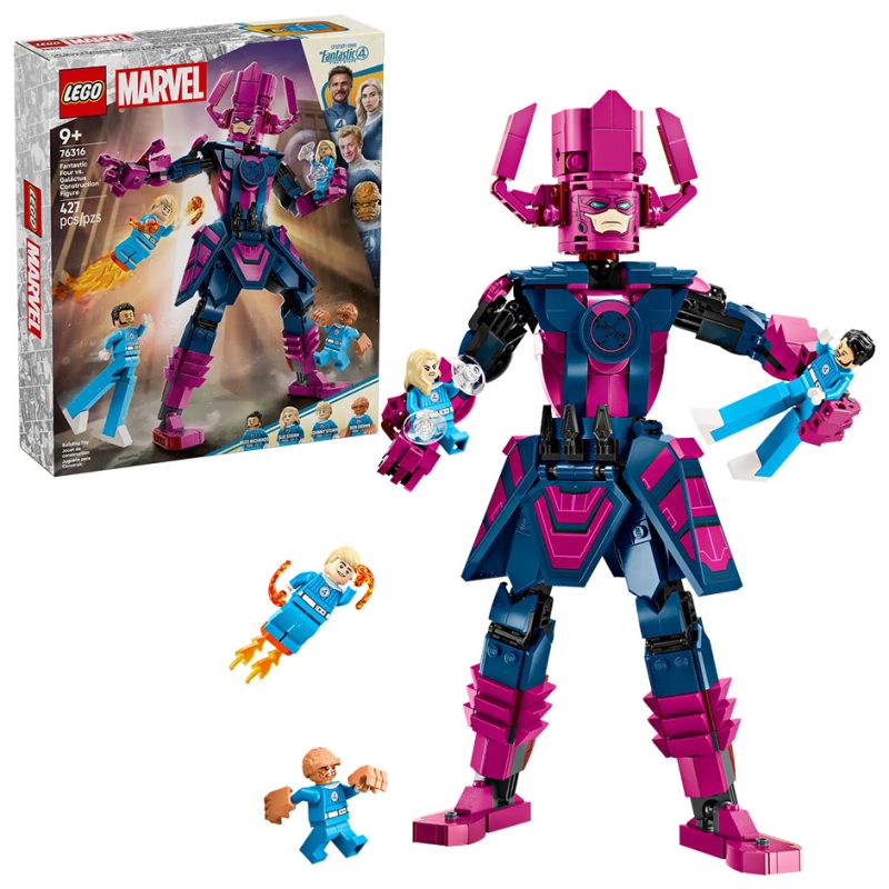 LEGO Marvel Fantastic Four vs. Galactus Construction Figure (76316)