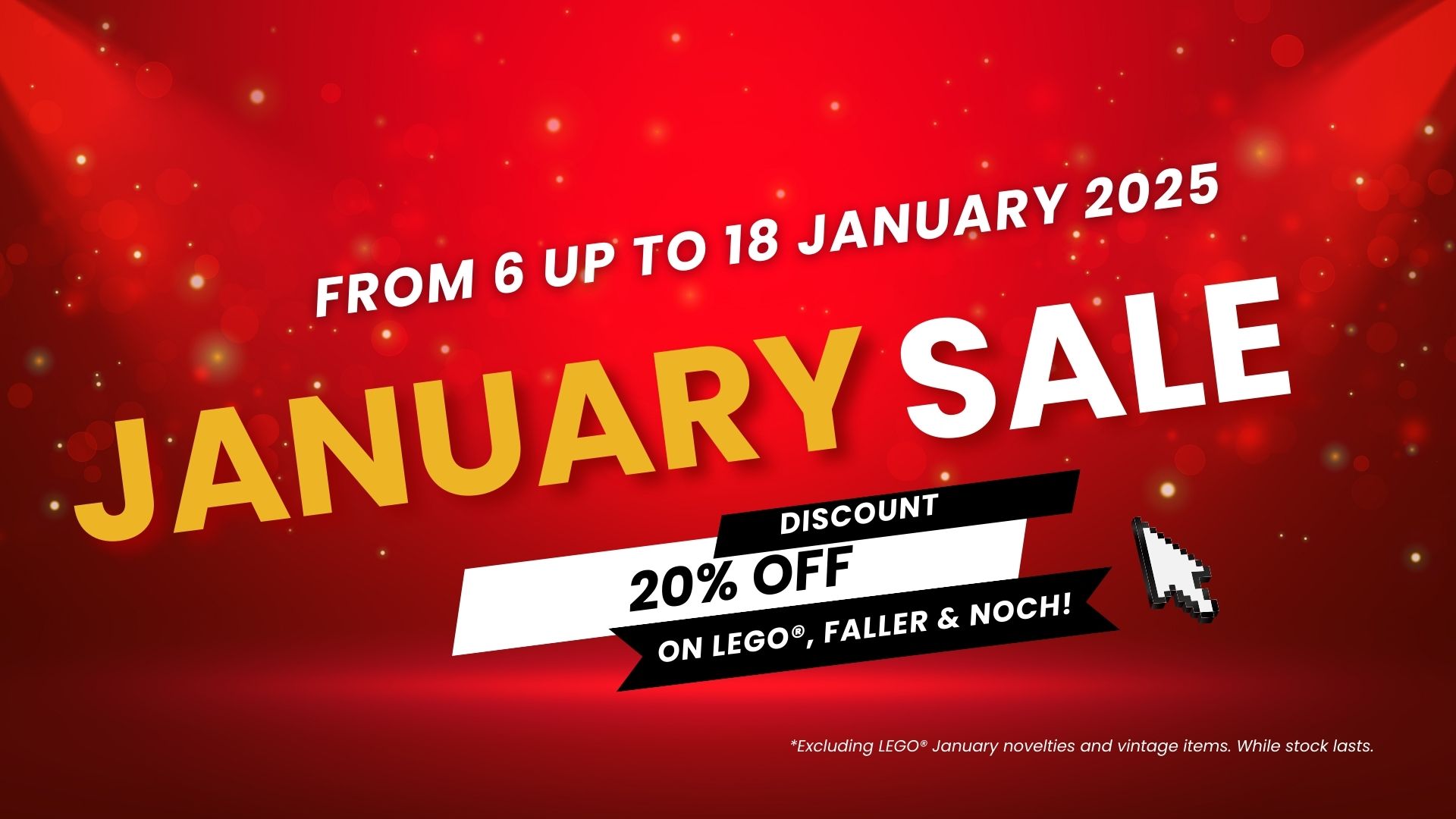 January Sale ad