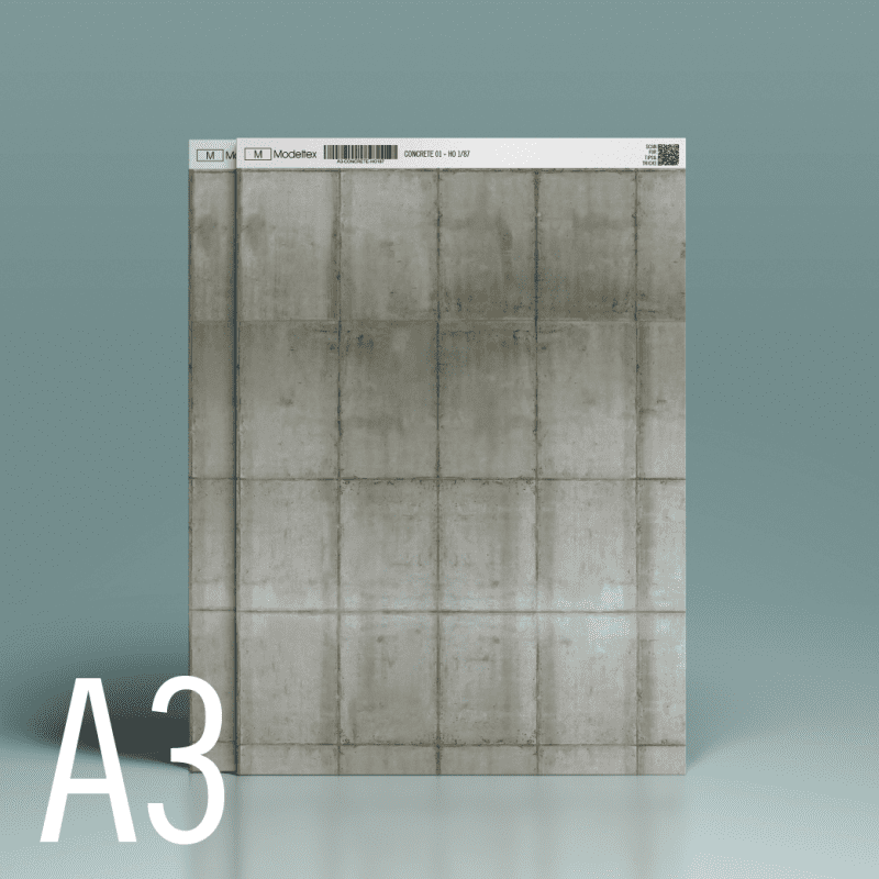 Modeltex Concrete 01 - A3-CONCRETE 01-HO187
