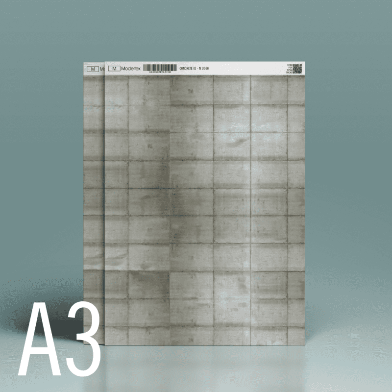 Modeltex Concrete 01 - A3-CONCRETE 01-N1160