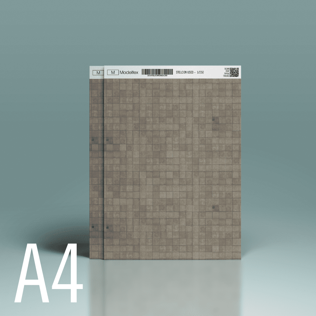 Modeltex Stelcon Used - A4-STELCONUSED-250