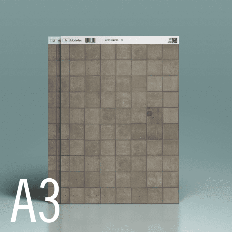 Modeltex Stelcon Used - A3-STELCONUSED-150