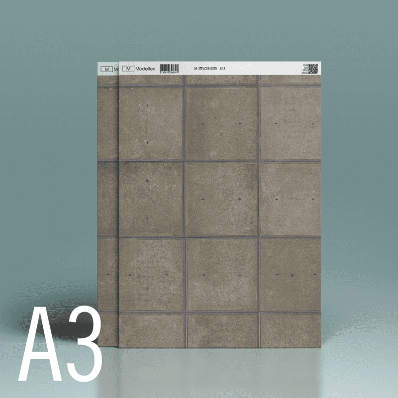 Modeltex Stelcon Used - A3-STELCONUSED-18