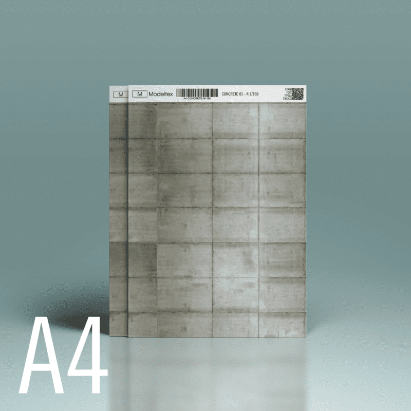 Modeltex Concrete 01 - A4-CONCRETE 01-N1160