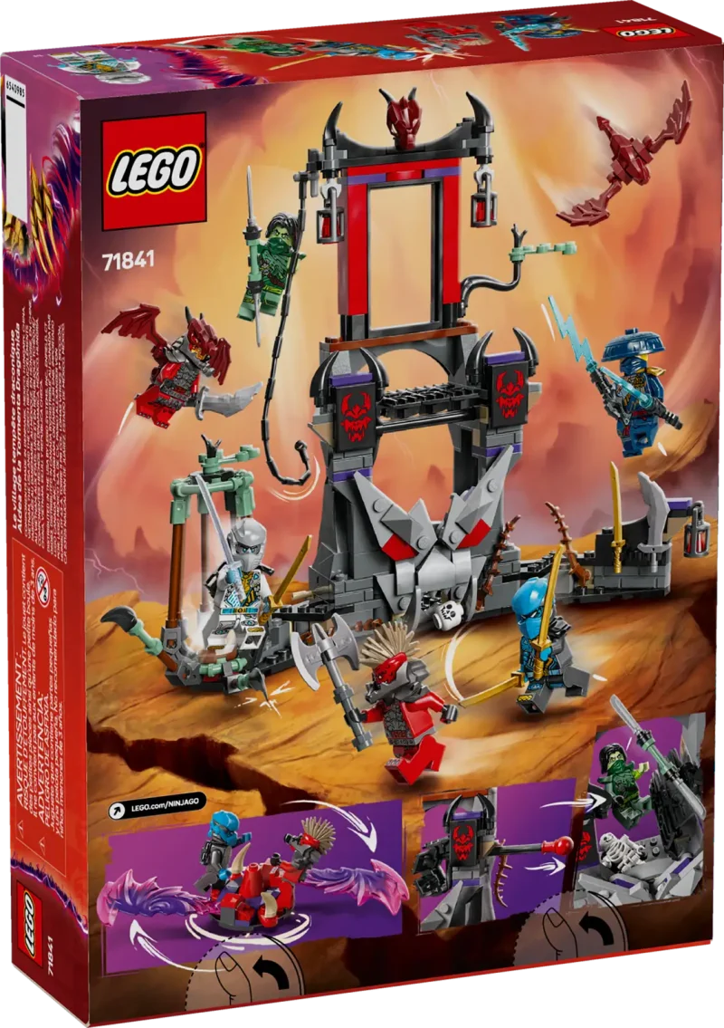 LEGO Ninjago 71841 Dragonian Storm Village Packaging