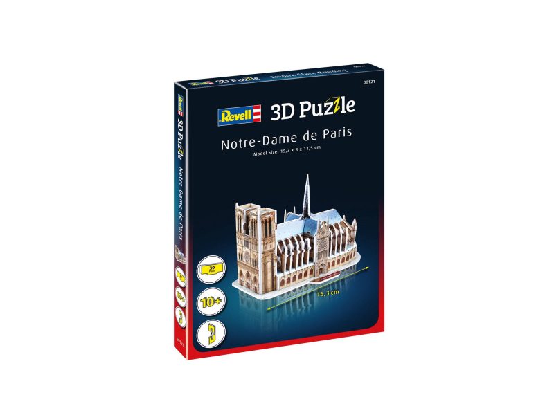 Notre-Dame de Paris 3D Puzzle - Image 3