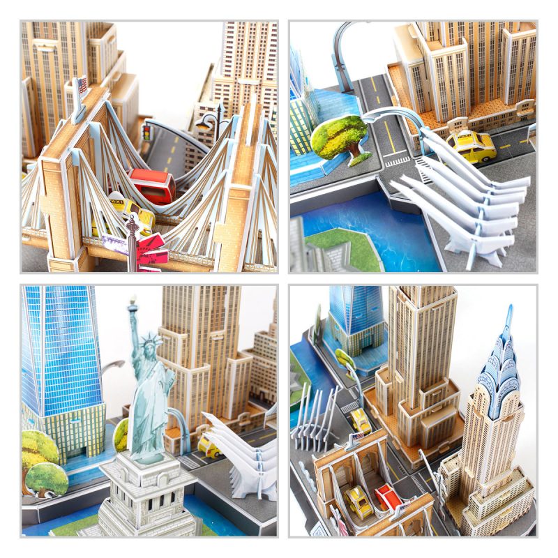 New York Skyline 3D Puzzle - Image 4