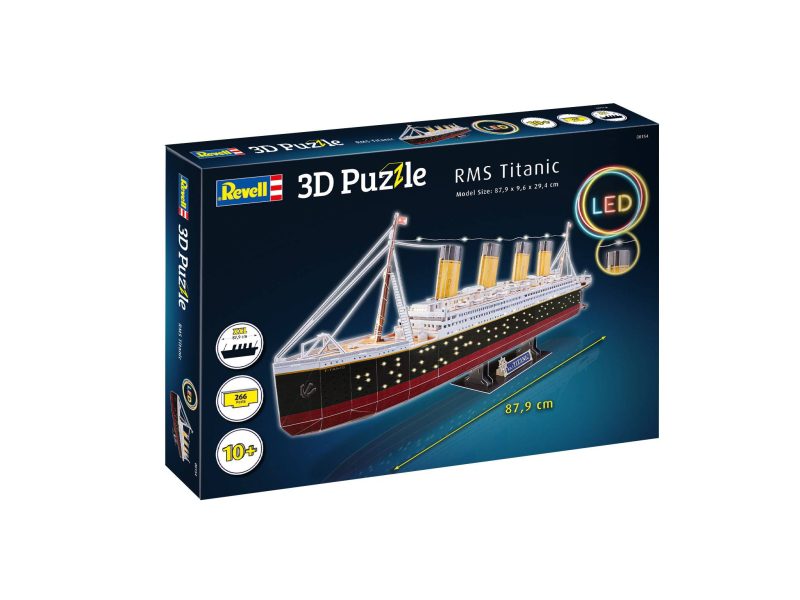 RMS Titanic - LED Edition 3D Puzzle - Image 8