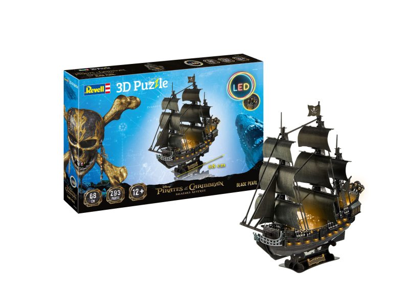 Black Pearl - LED Edition 3D Puzzle