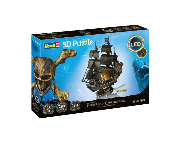 Black Pearl - LED Edition 3D Puzzle - Image 3