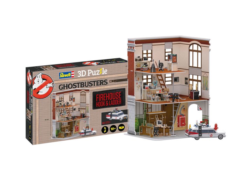 Ghostbusters Firehouse Hook & Ladder 3D Puzzle