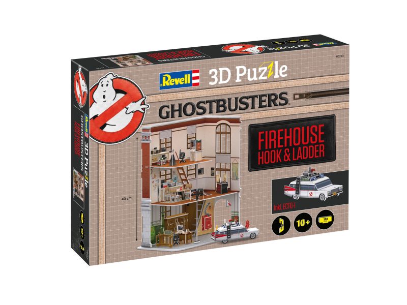 Ghostbusters Firehouse Hook & Ladder 3D Puzzle - Image 4