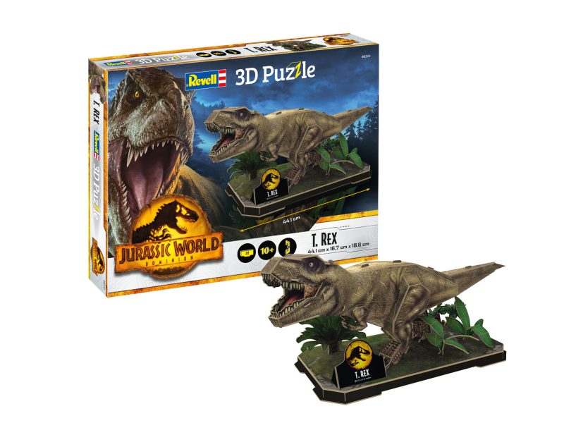 Jurassic World Dominion - T. Rex 3D Puzzle