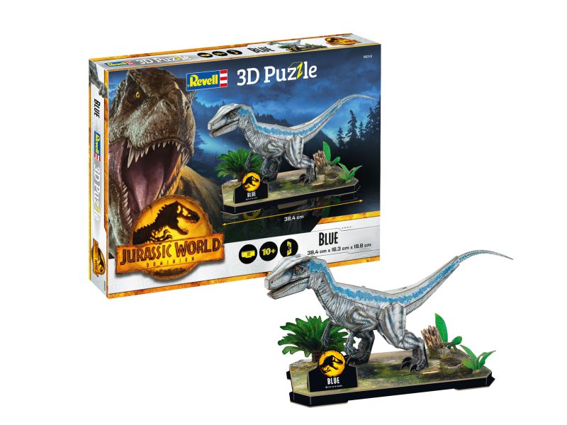 Jurassic World Dominion - Blue 3D Puzzle