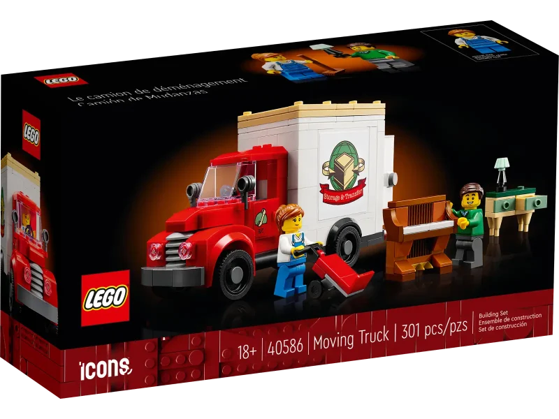 LEGO Icons 40586 Moving Truck Packaging