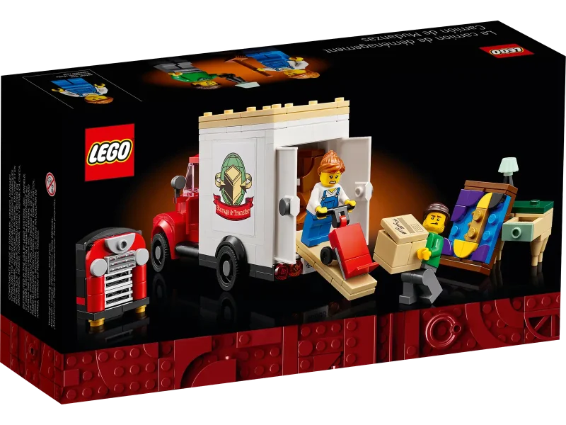 LEGO Icons 40586 Moving Truck Packaging