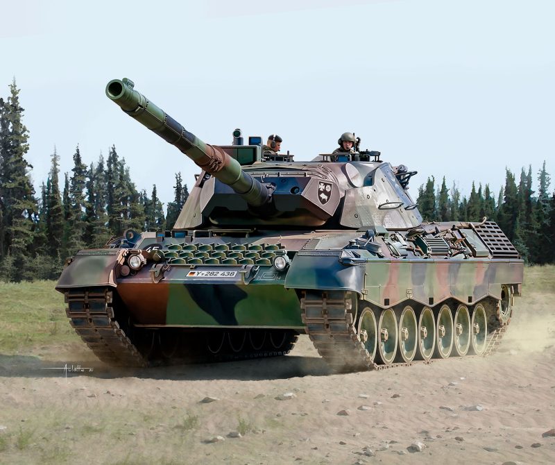 Model Set Leopard 1A5 - Image 3