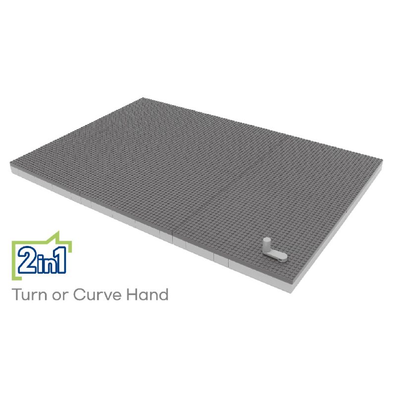 Gobrick Curve_Hand Gear 2in1 - Gray