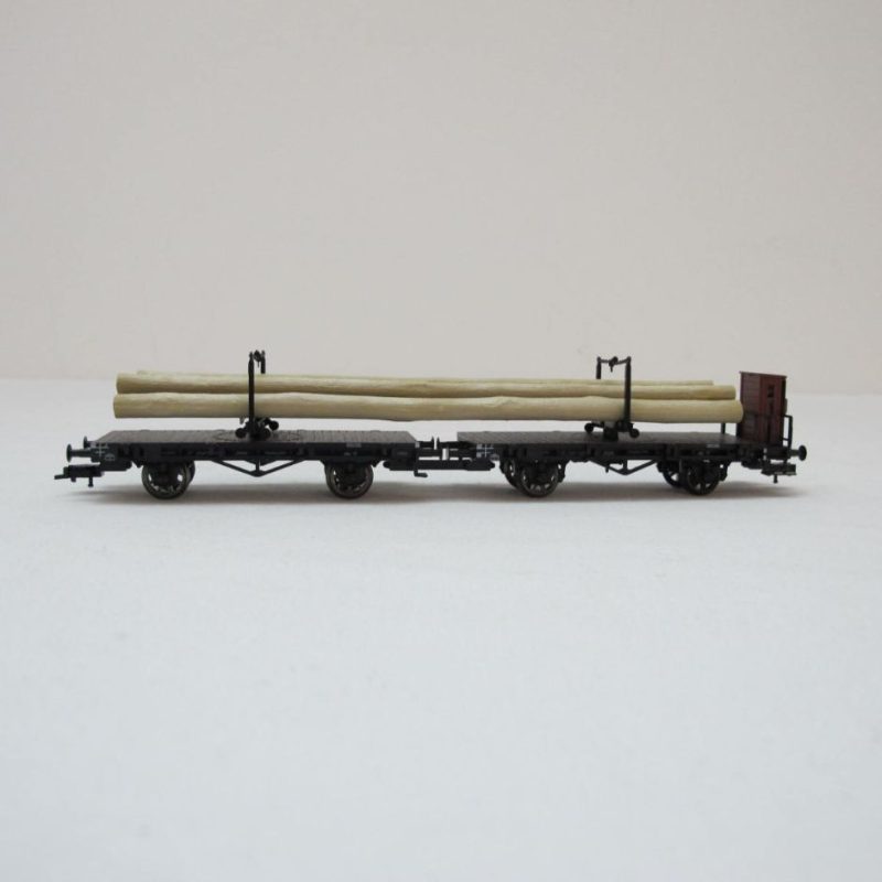 Turntable wagon DRG long timber wagon - Image 9