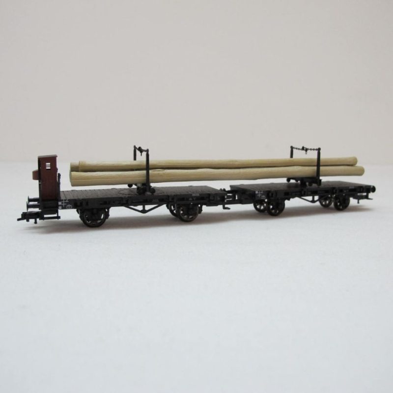 Turntable wagon DRG long timber wagon - Image 11