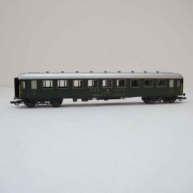 SBB 2nd class passenger coach - Image 10