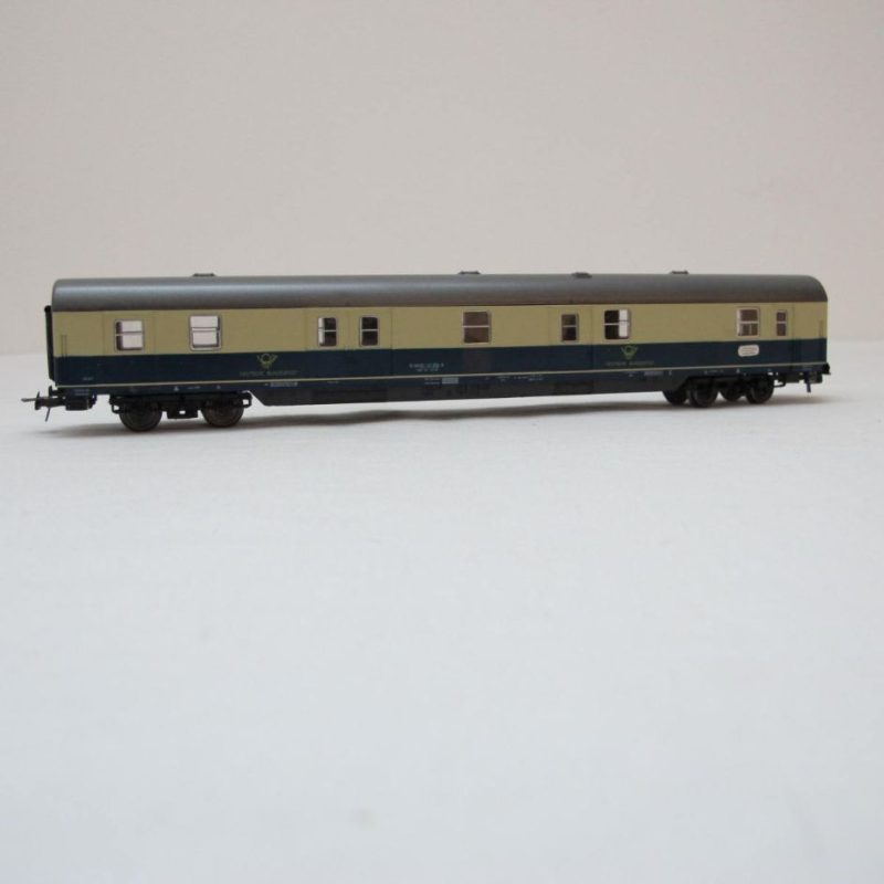 German Federal Post Office railway mail coach mr-b/26 beige-turquoise Ep.4 - Image 2