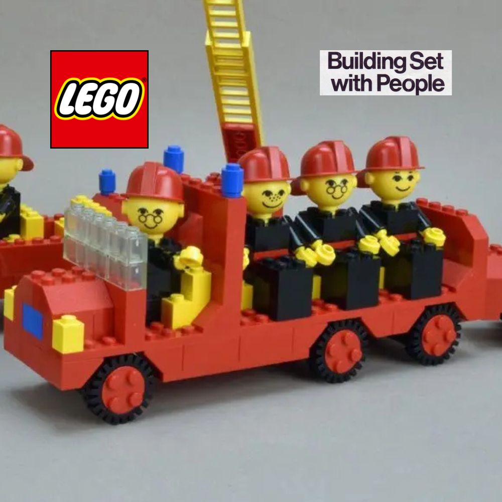Lego Building Set with People