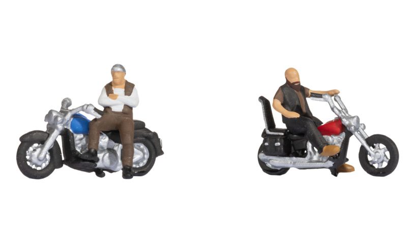 Rockers on Motorbikes