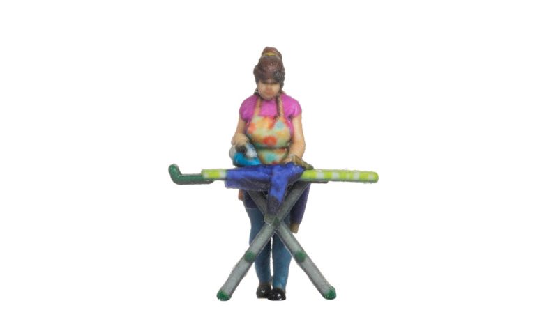 Woman Ironing