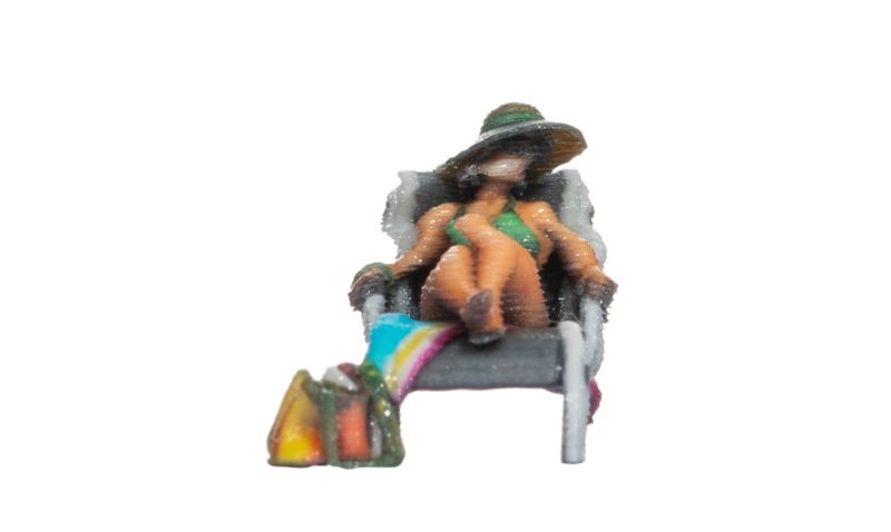 Woman in a Deckchair