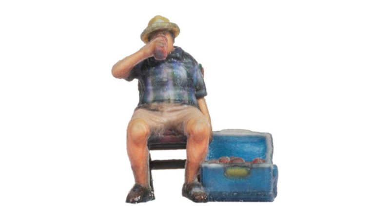 Man on a Folding Chair