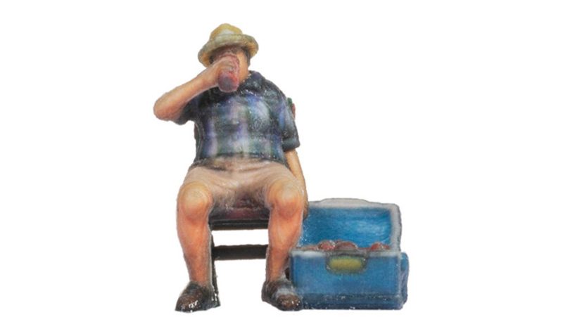 Man on a Folding Chair
