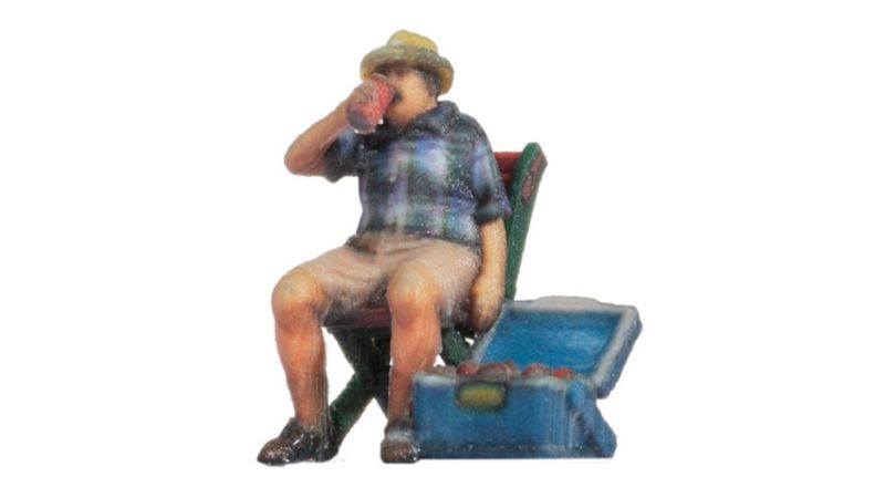 Man on a Folding Chair - Image 2