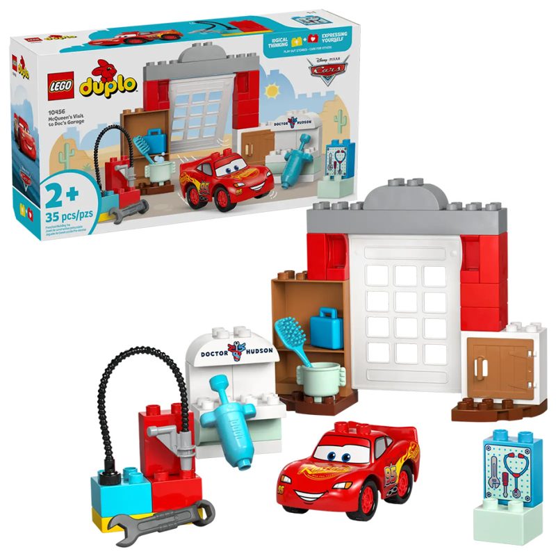 LEGO® DUPLO® │ Disney and Pixar Cars McQueen’s Visit to Doc’s Garage (10456)