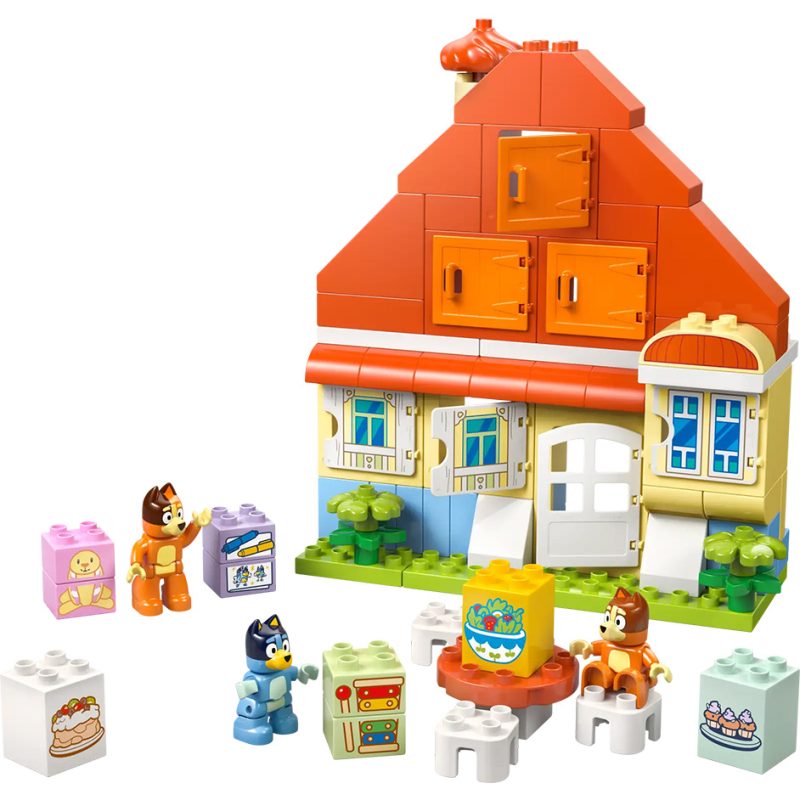 LEGO DUPLO 10459 Bluey's Family House with Memory Game