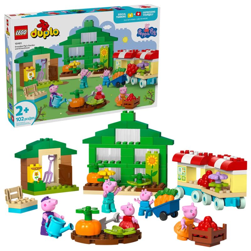 LEGO DUPLO Grandpa Pig’s Garden and Greenhouse (10461)