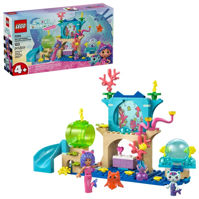 LEGO Gabby's Dollhouse Mermaid Gabby’s Aquarium Adventure (11204)