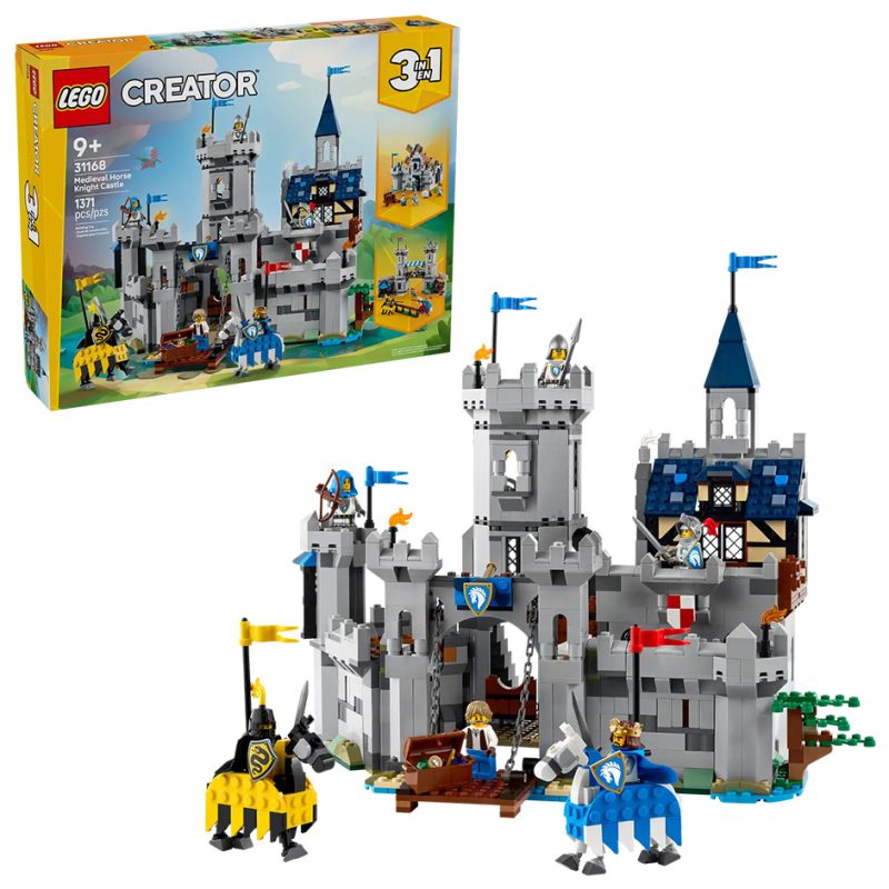 LEGO® Creator 3in1 Medieval Horse Knight Castle (31168)