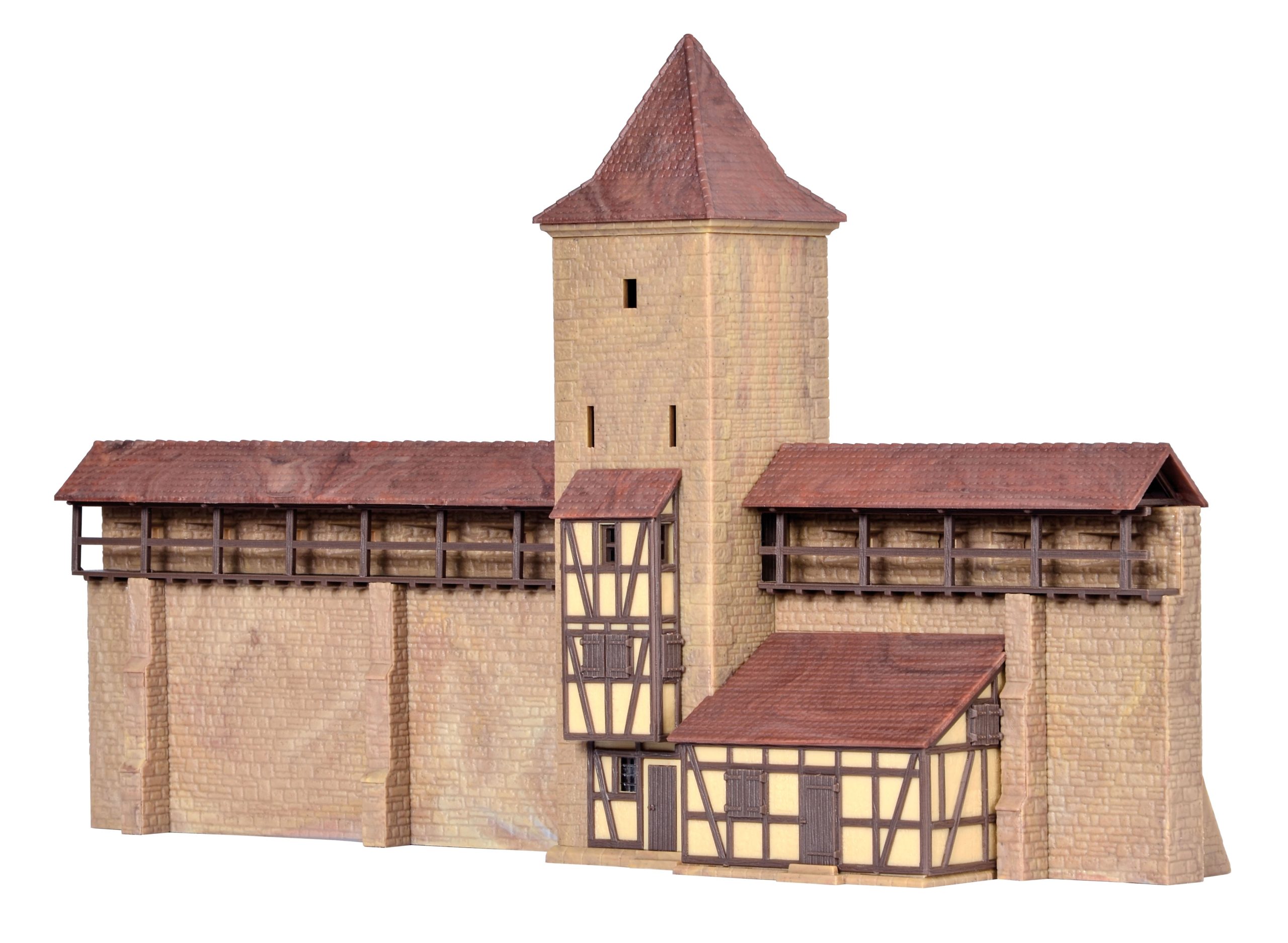Kibri Defence Tower with Wall in Rothenburg 37108