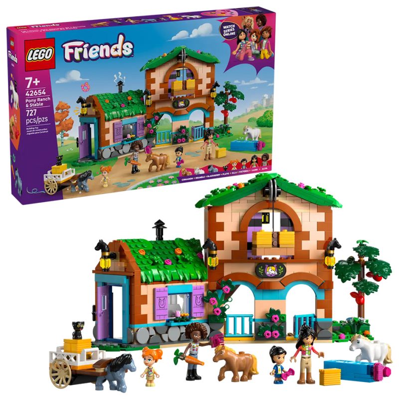 LEGO Friends Pony Ranch & Stable (42654)