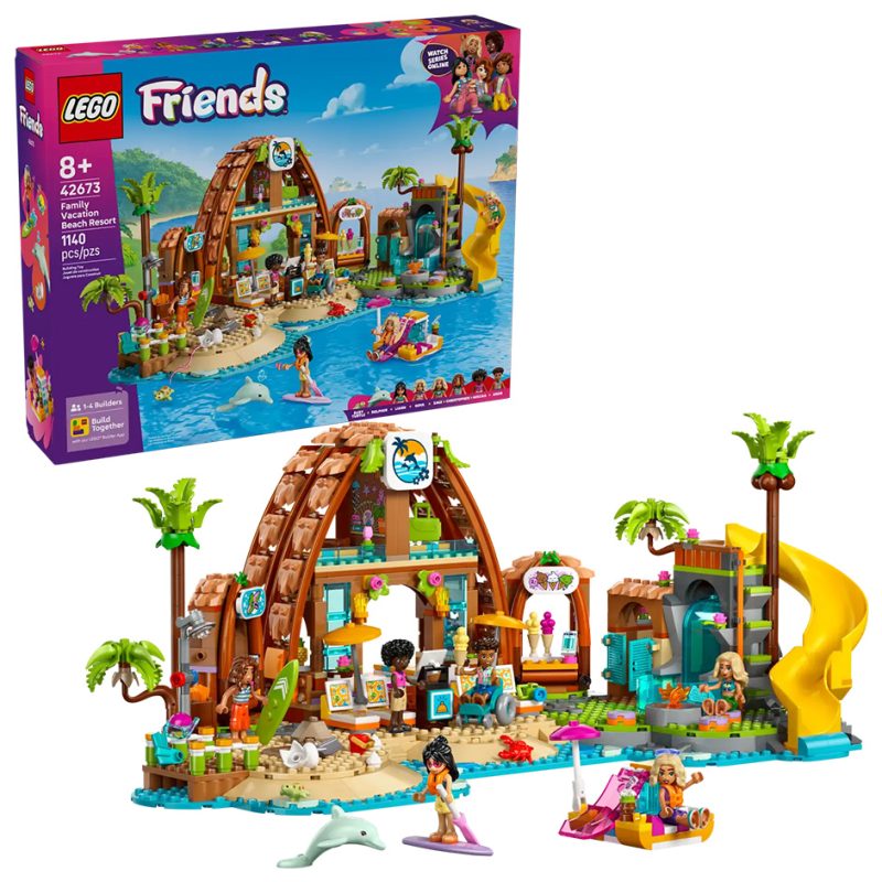LEGO Friends Family Vacation Beach Resort (42673)